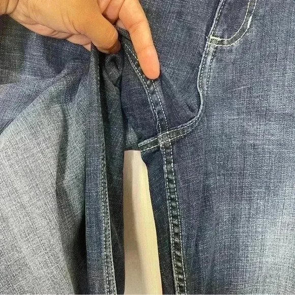 Wrangler Women’s Plus Size Straight Leg Denim Jeans Sz 26Wx30 - Picture 5 of 11